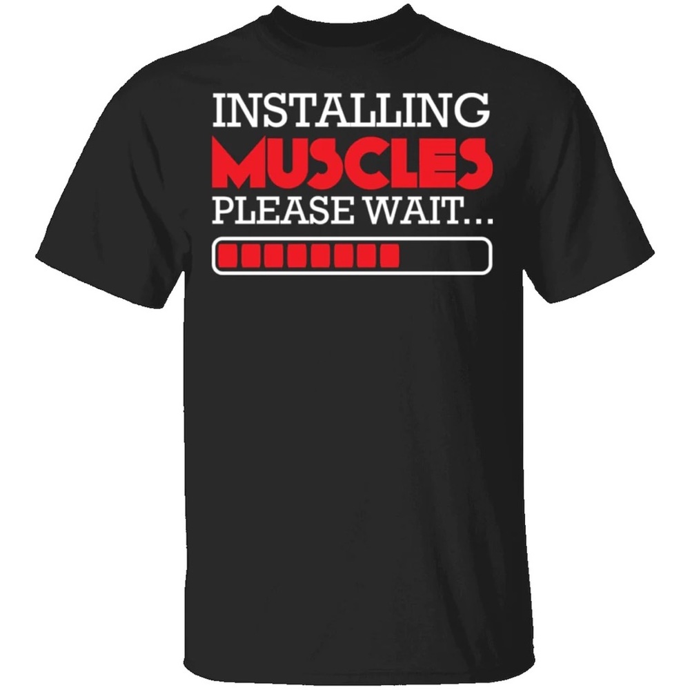 Installing Muscles tee by Undefeated Energy